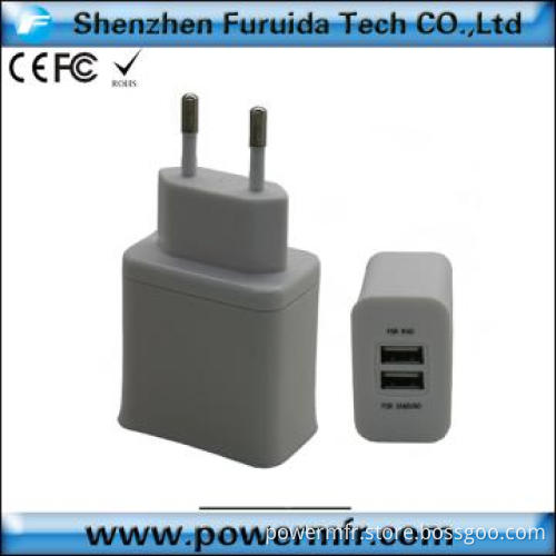 Portable dual USB travel emergency SAMSUNG GALAXY Note II charger